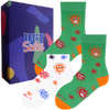 Dárkový set - 3 páry ponožek Bakterie | Velikost: 35-38