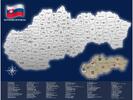Stírací mapa Slovenské republiky