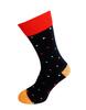 Pánské ponožky Farebné Bodky | Velikost: 40-43 | Modrá