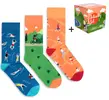 Sada (3 páry) Activity Set + dárkový box | Velikost: 36-41