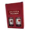 Dvoudílné dárkové balení chilli drops (extra hot – pálivé)