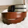 Pánský kožený pásek s automatickou přezkou H3 | Velikost: 90 cm | Hnědá