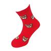 Dámské ponožky Medvídek | Velikost: 37-40 | Červená