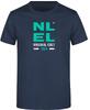 Pánské triko Nell Abel navy - varianta C | Velikost: S | Modrá