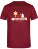 Pánské triko JM Sweets wine - varianta F | Velikost: S | Vínová