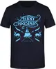 Pánské triko JM Christmas navy - varianta G | Velikost: S | Modrá