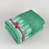 Vánoční ručník | Zelená