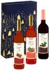 Set 3 vín: Šípek, Šípkový vermut a Aronie | Balení: Zimní kouzlo