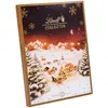 Lindt adventní kalendář s hořkými čokoládkami, 250 g
