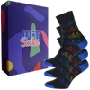 Dárkový set ponožek - Kolo černé | Velikost: 35-38