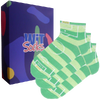 Dárkový set ponožek - Fotbal nízké | Velikost: 35-38
