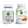 Lipo C Moringa forte - vitamin C s moringou, 60 kapslí (420mg) a Moringa z Filipín ve veganských kapslích (90 ks)