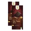 2x 95% bio hořká čokoláda, 80 g