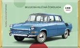 Škoda 1000MB, typ 990, mléčná čokoláda, 1 kg