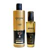 Šampon a elixír na vlasy s arganovým olejem