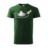 Pánské tričko Sněhuláka neusmažíš | Velikost: S | Zelená