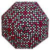 Minideštník - růžovo-šedé puntíky