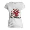 Dámské tričko Game Of Thrones: Not A Princess | Velikost: XL | Bílá