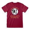 Pánské tričko Harry Potter: Hogwarts Express | Velikost: S | Červená