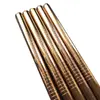 Sada 4 brček + čisticí kartáček | Rozměr: 8 mm x 150 mm | Starorůžová (RoseGold)