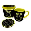 Nirvana – set hrnku a tácku