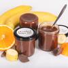 Džem – banán, 55% hořká čokoláda a pomeranč, 175 g