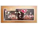 Velká čokoláda „Mám Tě ráda" mix, 160 g
