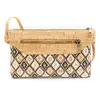 Crossbody kabelka Elegant Ethnic | Přírodní korková s etnickým designem