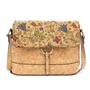 Korková crossbody kabelka Flowers | Přírodní korková s květinami