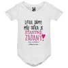 Dětské body Šťastně zadaný | Velikost: 3 Měsíce | Bílá