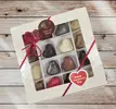 Velká valentýnská kolekce belgických pralinek (192 g)