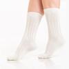 Dámské zimní ponožky | Velikost: 35-38 | Krémová