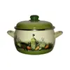 Hluboký smaltovaný hrnec s poklicí – 16 cm, 2 l