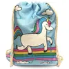 Vak na záda Unicorn | Světle modrá