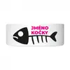 Miska pro kočku s rybou a vlastním jménem