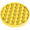 Antistresová senzorická hračka POP IT, kruh - žlutá
