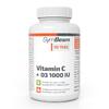 Vitamín C + D3 1000 IU, 90 kapslí
