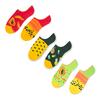 Dámské nízké ponožky - 3 páry (každá jiná) II. | Velikost: 35-38