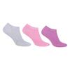 Dámské kotníčkové ponožky - 3 páry (jednobarevné) | Velikost: 39-42