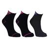 Dámské nadkotníčkové ponožky - 3 páry (sportovní) | Velikost: 36-40