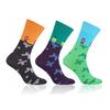 Pánský set 3 párů vysokých ponožek (tetris) | Velikost: 39-42