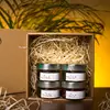 Ochutnávkový set ochucených olejů, 4× 40 ml (dárkové balení)