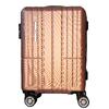 Cestovní kufr CK-3 | Rozměr: S: 54 x 36 x 22 cm | Hnědá