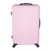 Cestovní kufr CK-1 | Velikost: S: 60 x 40 x 26 cm | Růžová