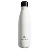Nerezová láhev, 500 ml | Bílá + černé víčko