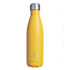 Nerezová láhev, 500 ml | Žlutá + nerezové víčko