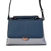 Dámská malá crossbody kabelka, model X052 | Modrá