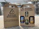 1. dárkový set 4 piv z pivovaru Axiom