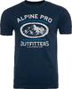 Pánské tričko Alpine Pro F | Velikost: L | Modrá