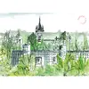 Charitativní pohlednice - Hřbitov Malvazinky